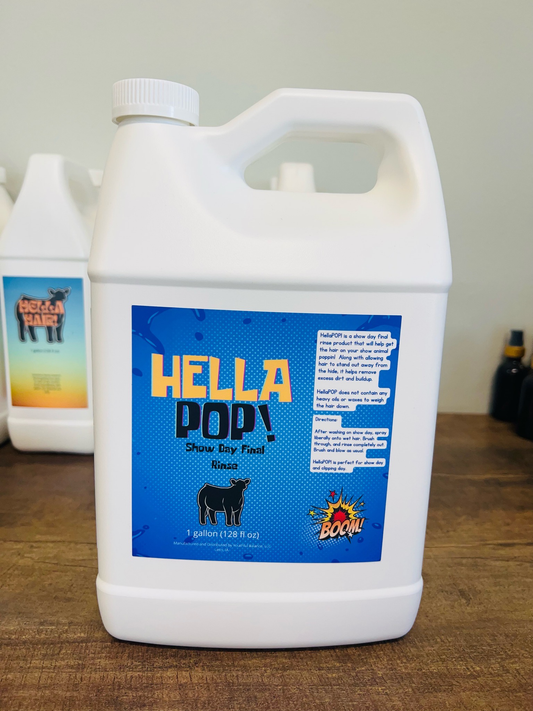 Hella Pop 1 gallon jug - 1 case (4)